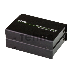 Удлинитель, HDMI, 100 метр., 2xHDMI+RJ45, F, без шнуров, 2xБ.П. 220> 5.3V, (по витой паредо 4kx2k 60HzHDTV 480p/720p/1080i/1080pподдержка HDCP порт RS232), 1x VE812T, 1x VE812R/ HDMI EXTENDER WITH DUAL DISPLAY W/EU ADP