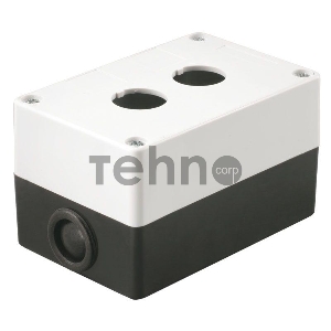Корпус КП102 Iek BKP10-2-K01 для кнопок 2места белый Корпус КП102 Iek BKP10-2-K01 для кнопок 2места белый