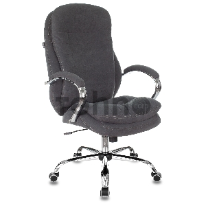 Кресло руководителя Бюрократ T-9950SL Fabric серый Alfa 44 крестовина металл хром Кресло руководителя Бюрократ T-9950SL Fabric серый Alfa 44 крестовина металл хром