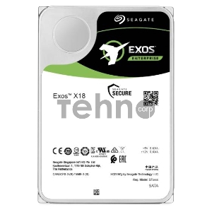 Жесткий диск SEAGATE SATA 16TB 7200RPM 6GB/S 256MB ST16000NM000J