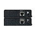Удлинитель, HDMI, 100 метр., 2xHDMI+RJ45, F, без шнуров, 2xБ.П. 220> 5.3V, (по витой паредо 4kx2k 60HzHDTV 480p/720p/1080i/1080pподдержка HDCP порт RS232), 1x VE812T, 1x VE812R/ HDMI EXTENDER WITH DUAL DISPLAY W/EU ADP, фото 1