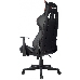 Кресло игровое Zombie Game Penta черный/красный эко.кожа с подголов. крестов. пластик, фото 16