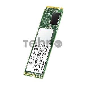 Твердотельный накопитель Transcend MTE220S SSD 1TB, 3D TLC, M.2 (2280), PCIe Gen 3.0 x4, NVMe, R3400/W1900, TBW 2200