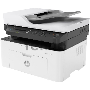 МФУ лазерный, HP Laser MFP 137fnw, принтер/сканер/копир/факс, (4ZB84A), /A4, 1200dpi, 20 ppm, 128Mb, ADF40,USB 2.0/ Wi-Fi/Eth10/100/