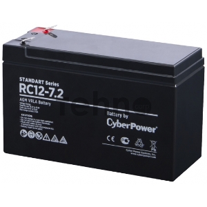 Батарея SS CyberPower Standart series RС 12-7.2 / 12V 7.2 Ah Батарея SS CyberPower Standart series RС 12-7.2 / 12V 7.2 Ah