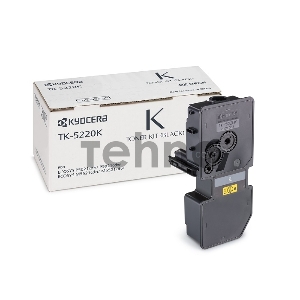 Тонер-картридж Kyocera TK-5220K (1T02R90NL1) черный для P5021cdn/cdw, P5026cdn/cdw, M5521cdn/cdw, M5526cdn/cdw 1200 стр.