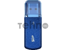 Флеш Диск Silicon Power 128Gb Power Helios 202 SP128GBUF3202V1B USB3.0 синий