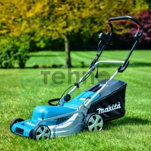Газонокосилка Makita ELM4121 { 1600Вт,41см,7уровн,20\75мм,50л,14.5кг,кор,сталь,2Cut,инд заполнения,мульчирование } Газонокосилка Makita ELM4121 { 1600Вт,41см,7уровн,20\75мм,50л,14.5кг,кор,сталь,2Cut,инд заполнения,мульчирование }