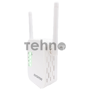 Повторитель беспроводного сигнала Digma D-WR310 10/100BASE-TX белый (упак.:1шт)