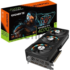 Видеокарта Gigabyte PCI-E 4.0 GV-N407TGAMING OCV2-12GD NVIDIA GeForce RTX 4070TI 12288Mb 192 GDDR6X 2640/21000 HDMIx1 DPx3 HDCP Ret Видеокарта Gigabyte PCI-E 4.0 GV-N407TGAMING OCV2-12GD NVIDIA GeForce RTX 4070TI 12288Mb 192 GDDR6X 2640/21000 HDMIx1 DPx3 HDCP Ret