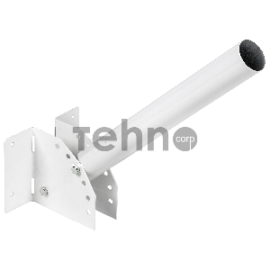 Кронштейн IEK КР-4М D=48 L=500 монтаж. лента рег. угол белый