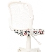 Кресло детское Бюрократ CH-W296NX белый TW-15 сиденье мультиколор красные губы сетка/ткань крестов. пластик пластик белый, фото 4