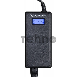 Блок питания Ippon D90U автоматический 90W 15V-19.5V 10-connectors 8A 1xUSB 2.1A от бытовой электросети LСD индикатор