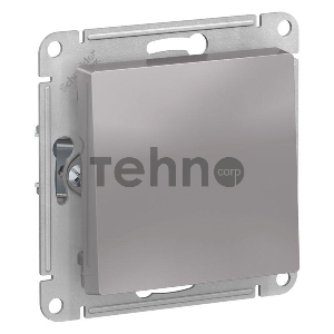 Механизм выключателя 1-кл. ATLAS DESIGN (сх.1) 10АХ алюм. SchE ATN000311