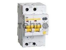 Выключатель автоматический дифференциального тока ИЭК 2п 16А/30мА  АД-12 MAD10-2-016-C-030 (5)