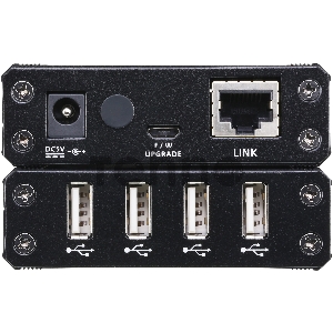 4-х портовый удлинитель, USB 2.0,  100 метр., CAT 5 4-port USB 2.0 CAT 5 Extender (100m)