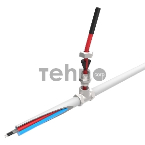 Саморегулируемый греющий кабель (комплект в трубу) 10HTM2-CT (10м/100Вт) | 51-0605 | REXANT