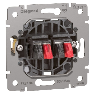 Розетка двойная для колонки