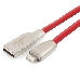Кабель Cablexpert для Apple CC-G-APUSB01R-3M, AM/Lightning, серия Gold, длина 3м, красный, блистер, фото 2