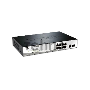 Коммутатор D-Link Gigabit Smart III Switch with 8 10/100/1000Base-T PoE ports and 2 combo 1000Base-T/MiniGBIC (SFP)ports