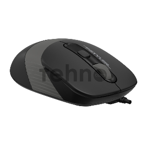 Мышь A4Tech Fstyler FM10 черный/серый оптическая (1600dpi) USB (3but)