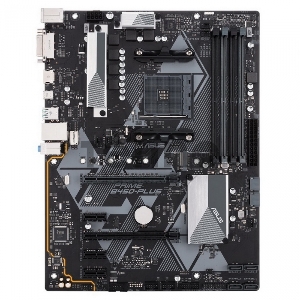Материнская плата ASUS PRIME B450-PLUS, ATX B450, 4*DDR4, DVI+HDMI, CrossFireX, SATA3 + RAID, Audio, Gb LAN, USB 3.1*7, USB 2.0*6, COM*1 header (w/o cable) Материнская плата ASUS PRIME B450-PLUS, ATX B450, 4*DDR4, DVI+HDMI, CrossFireX, SATA3 + RAID, Audio, Gb LAN, USB 3.1*7, USB 2.0*6, COM*1 header (w/o cable)