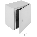 Шкаф электротехнический настенный Elbox EMW, IP66, 600х600х210 мм (ВхШхГ), дверь: металл, металл, цвет: серый, фото 3