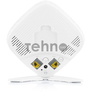 Точка доступа/мост/повторитель Zyxel WX3100-T0, AX1800, 802.11a/b/g/n/ac/ax (600+1200 Мбит/с), EasyMesh, 2xLAN GE