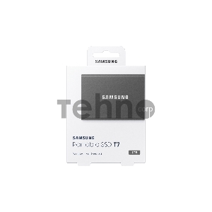 Накопитель SSD Samsung 1TB T7 External GREY USB 3.2 (MU-PC1T0T/WW)