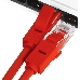 Патч-корд Greenconnect Патч-корд UTP прямой 1 m AWG24 кат.5е,  RJ45,  медь, литой (Красный), пластик пакет (GCR-LNC04-1.0m), фото 4