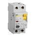 Выключатель дифференциального тока (УЗО) 2п 16А 30мА тип AC ВД1-63 ИЭК MDV10-2-016-030, фото 1