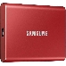 Твердотельный накопитель Samsung SSD 500GB T7 Touch, USB Type-C, R/W 1000/1050MB/s, Red, фото 12