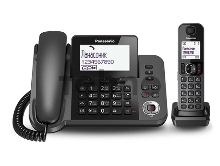 Р/Телефон Dect Panasonic KX-TGF320RUM серый металлик автооветчик АОН