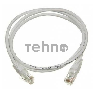 Патч-корд LANMASTER LSZH FTP кат.6, 3.0 м, серый