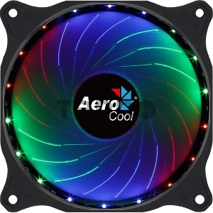 Вентилятор Aerocool Cosmo, Fixed RGB LED, 120x120x25мм, MOLEX 4-PIN
