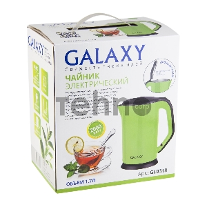 Чайник электрический Galaxy GL 0318 (зеленый)