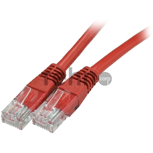 Шнур коммут. NEOMAX (NM13001-030R) UTP 3 м, cat.5е, красный, многожильный