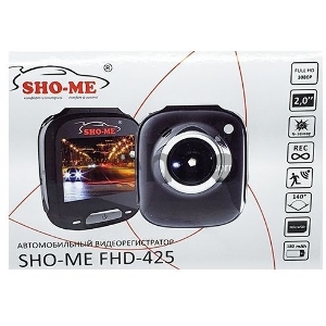 Видеорегистратор Sho-Me FHD-425 черный 1080x1920 1080p 140гр. GC2023