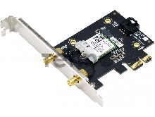 Сетевой адаптер ASUS PCE-AX1800 WIFI 802.11ax, 2402 + 574Mbpsб PCI-E Adapter, 2 антенны; 90IG07A0-MO0B00