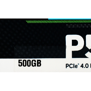 Твердотельный накопитель Crucial P5 Plus, 500GB, SSD, M.2 2280, NVMe, PCIe 4.0 x4, 3D TLC, R/W 6600/4000MB/s, IOPs 360 000/700 000, 300TBW