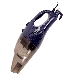 Проводной пылесос SUPRA VCS-5090 2 в 1 циклон 600Вт прозрачный пылесборник 1 л шнур 4 м 3 насадки в комплекте составная металлическая ручка синий, фото 4