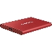 Твердотельный накопитель Samsung SSD 500GB T7 Touch, USB Type-C, R/W 1000/1050MB/s, Red, фото 5
