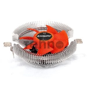 Кулер ExeGate EX286144RUS EE80 (Al, LGA775/115*/1200/AM2/AM2+/AM3/AM3+/AM4/FM1/FM2, TDP 65W, 80mm, 2000RPM, Hydro bearing, 3pin, 22db, 205г, Ret)