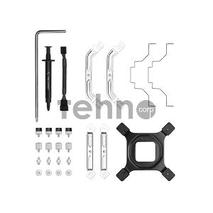 Кулер DEEPCOOL AK500 LGA20XX/1700/1200/115X/AM5/AM4 (9шт/кор, TDP 240W, PWM, Fan 120mm, 5 тепл. трубок, Copper Base, черный) RET