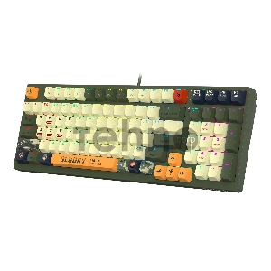 Клавиатура A4Tech Bloody S98 Aviator механическая зеленый USB for gamer LED (S98 AVIATOR)