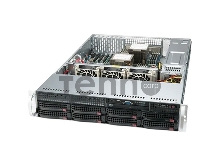 Серверная платформа Supermicro SYS-620P-TR 2U noCPU(2)3rd GenScalable/TDP 270W/no DIMM(18)/ SATARAID HDD(8)LFF/2x1GbE/1200W