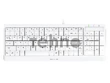 Клавиатура A4Tech Fstyler FK15 белый USB