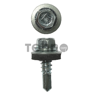 Саморезы СКМ кровельные, 19 х 5.5 мм, 2 500 шт, для металлических конструкций, ЗУБР Профессионал