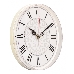 Часы настенные аналоговые Бюрократ WallC-R70P D25см белый, фото 2