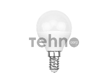 Лампа светодиодная Шарик (GL) 7,5 Вт E14 713 лм 2700 K теплый свет REXANT